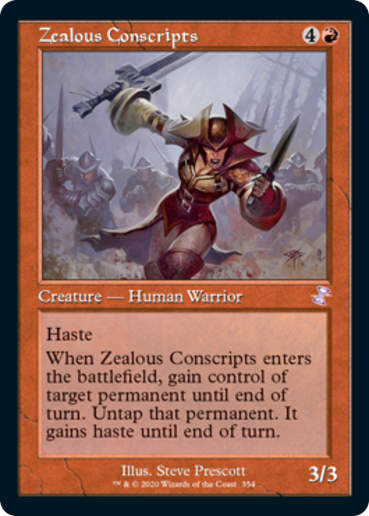 Zealous Conscripts Card Image