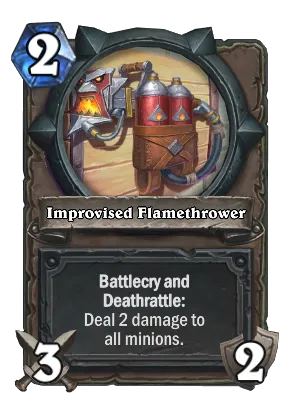 Improvised Flamethrower Card Image