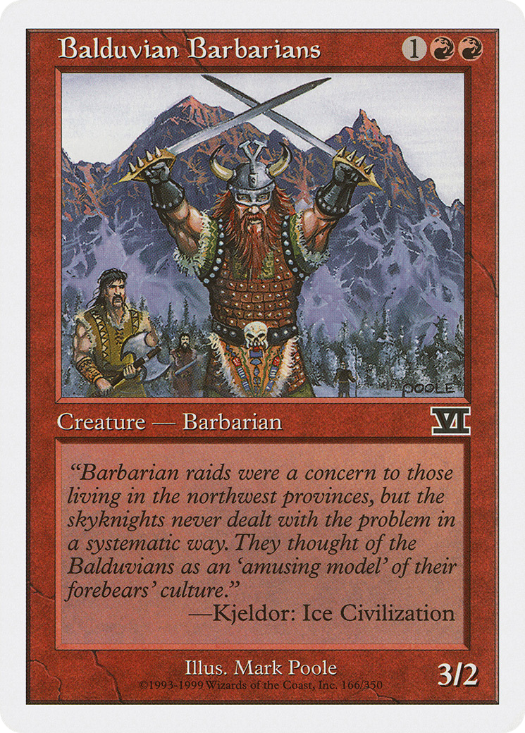 Balduvian Barbarians Card Image