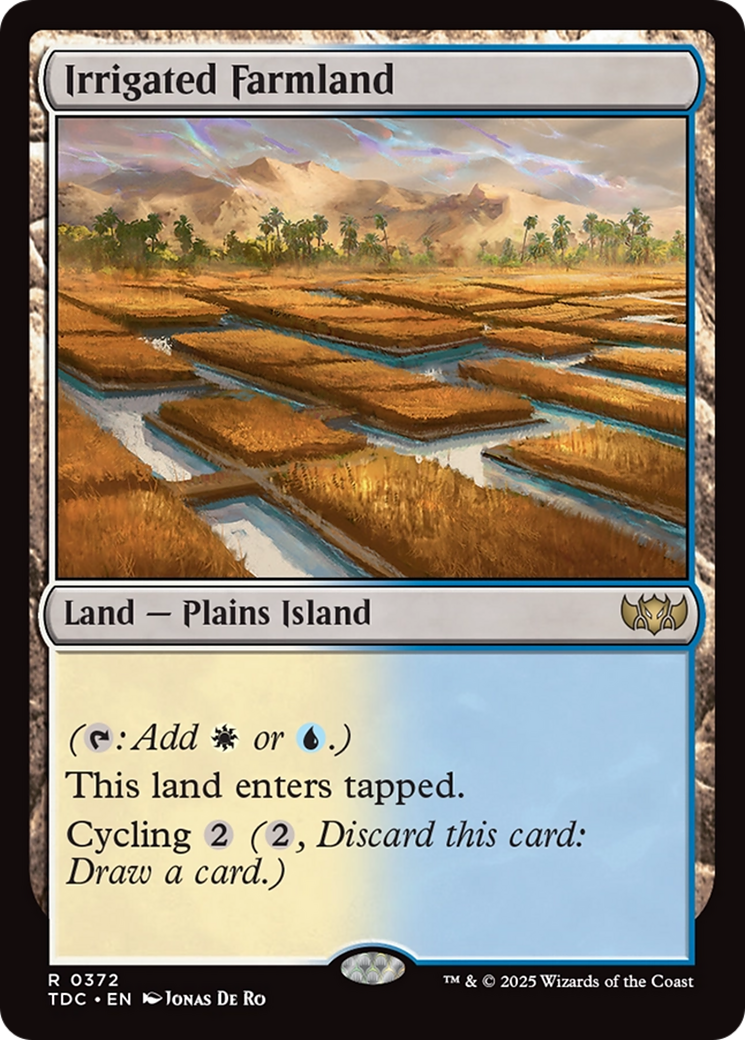 Irrigated Farmland Card Image