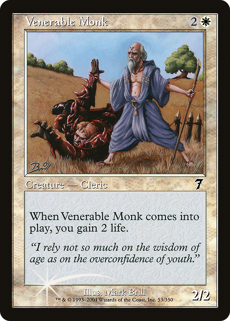 Venerable Monk Card Image