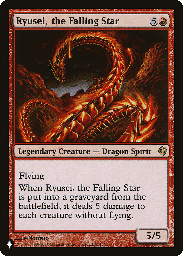 Ryusei, the Falling Star Card Image