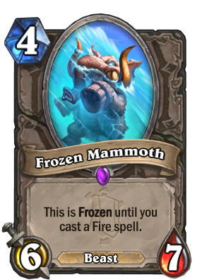 Frozen Mammoth Card Image