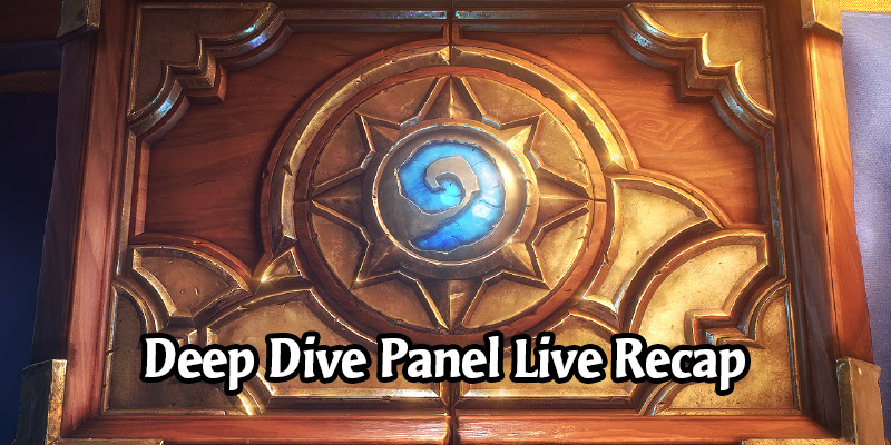 BlizzConline's Hearthstone Year of the Gryphon Deep Dive Panel Live Recap - More New Cards