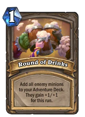 Round of Drinks Card Image