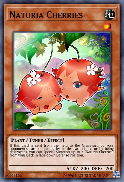 Naturia Cherries Card Image