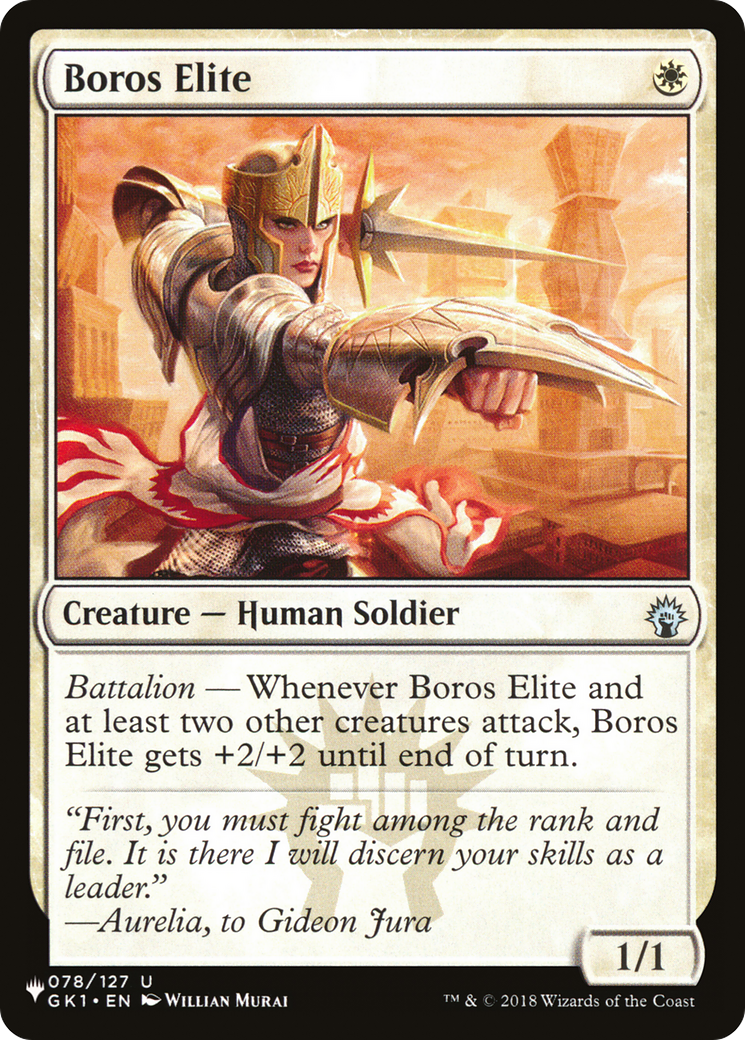 Boros Elite Card Image