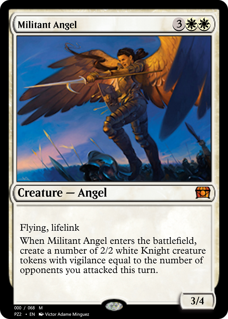 Militant Angel Card Image