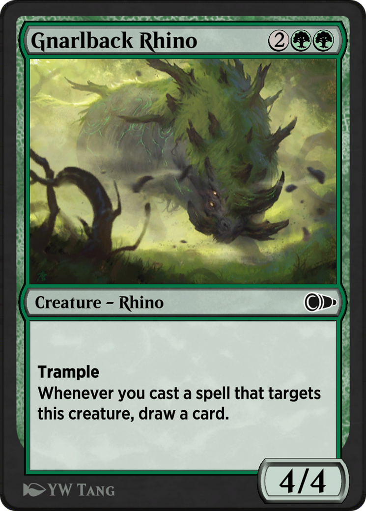 Gnarlback Rhino Card Image