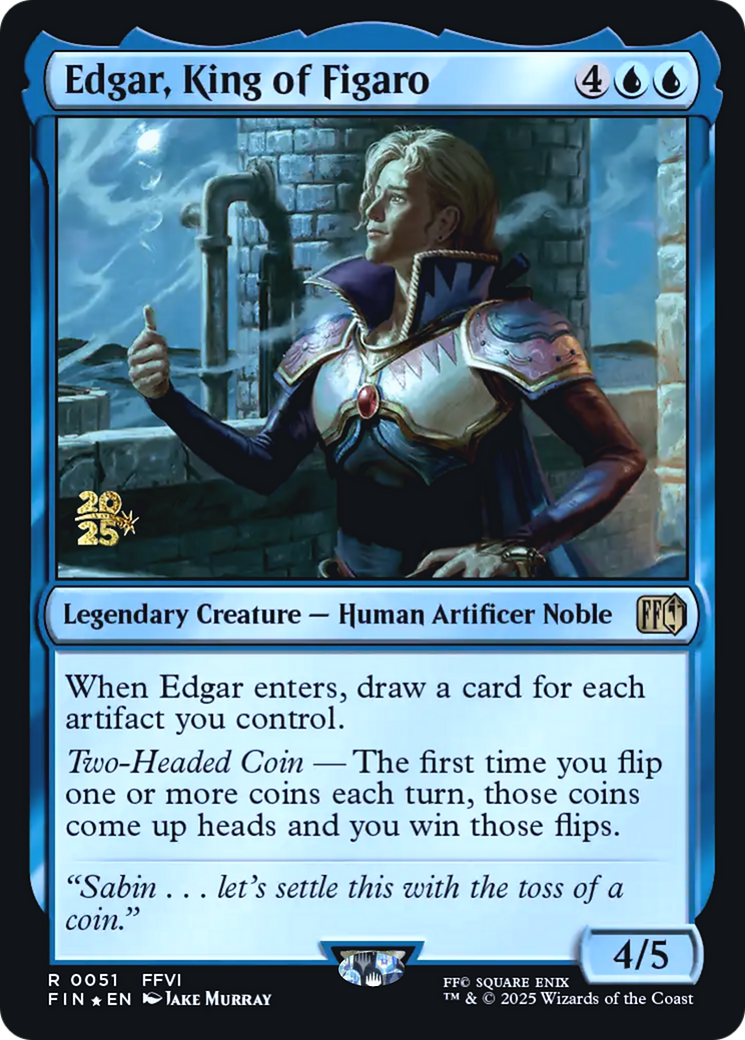 Edgar, King of Figaro Card Image