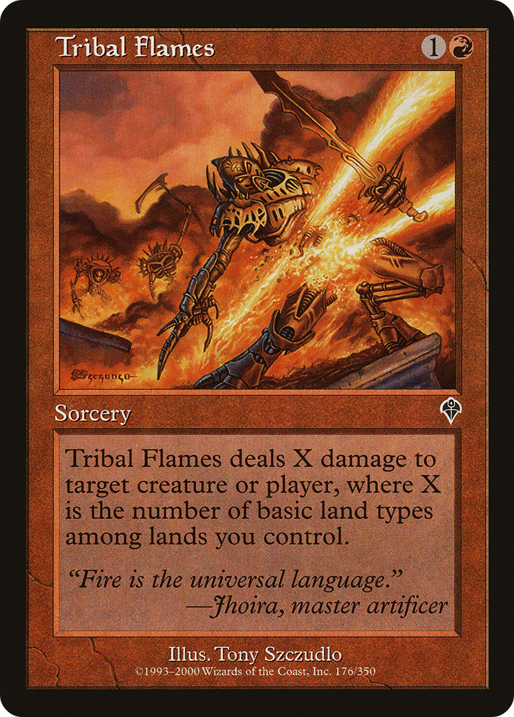 Tribal Flames Card Image