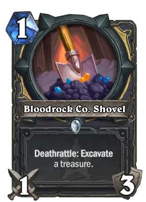 Bloodrock Co. Shovel Card Image