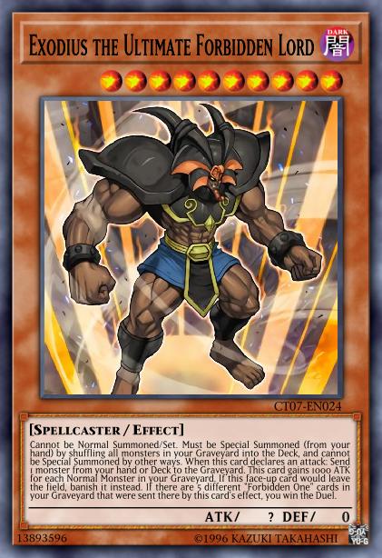 Exodius the Ultimate Forbidden Lord Card Image
