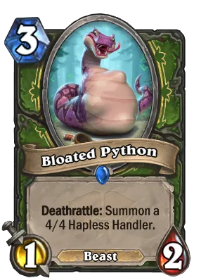 Bloated Python Card Image