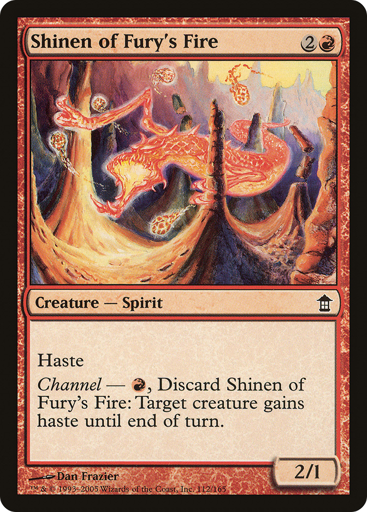 Shinen of Fury's Fire Card Image