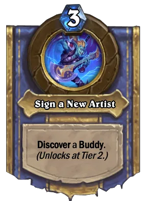 Sign a New Artist Card Image