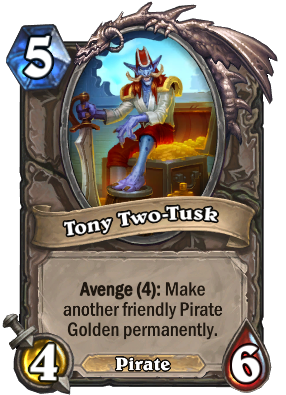 Tony Two-Tusk Card Image