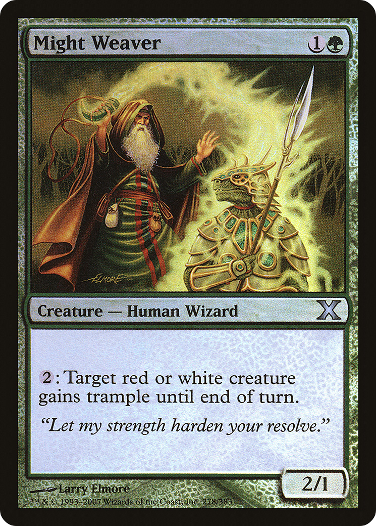 Might Weaver Card Image
