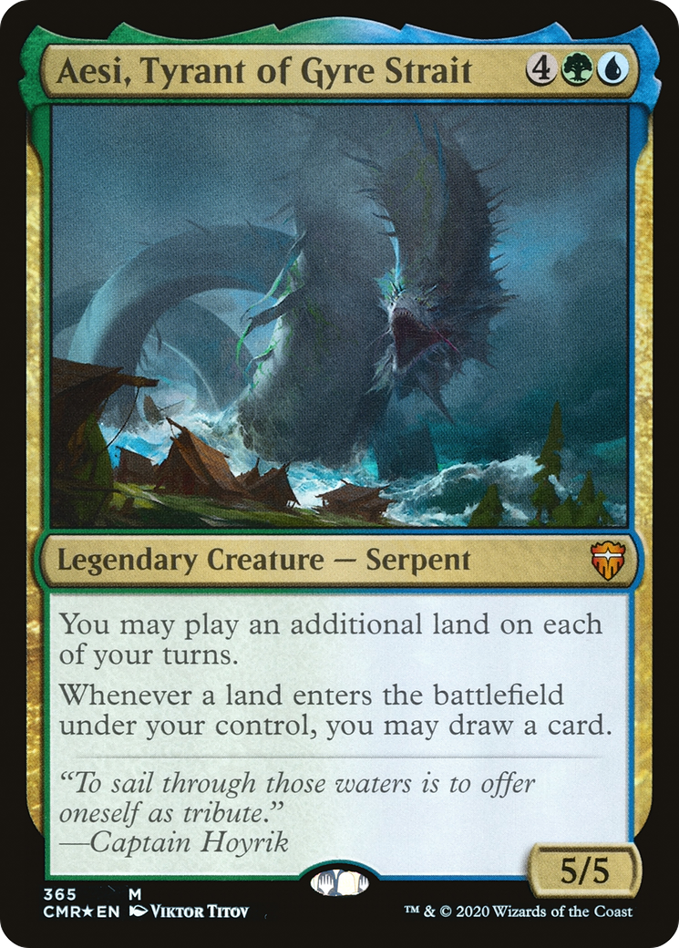 Aesi, Tyrant of Gyre Strait Card Image