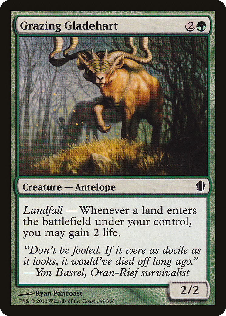 Grazing Gladehart Card Image