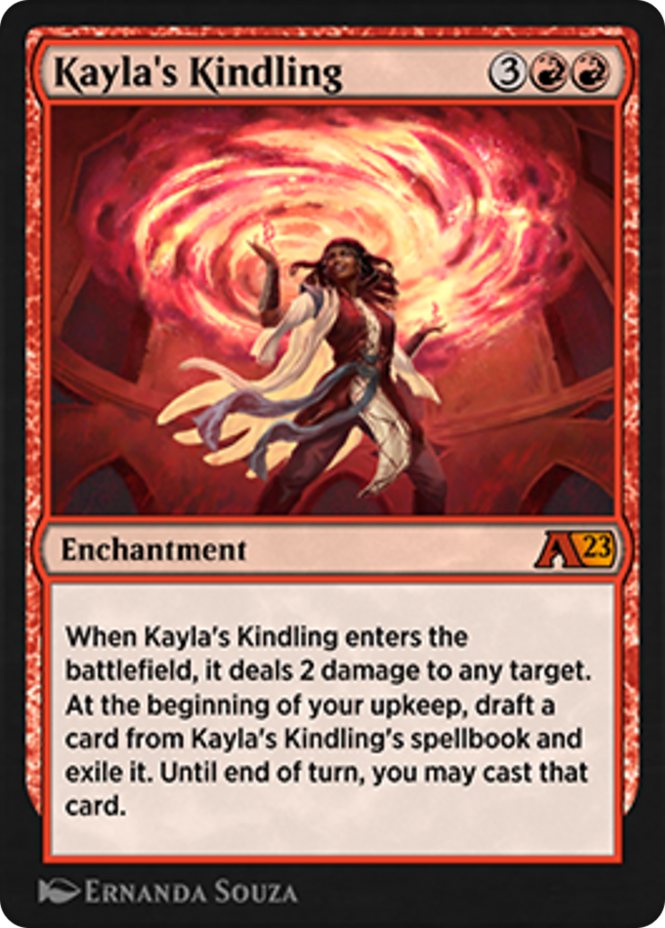 Kayla's Kindling Card Image