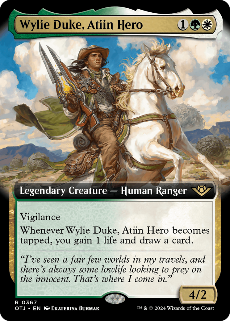 Wylie Duke, Atiin Hero Card Image