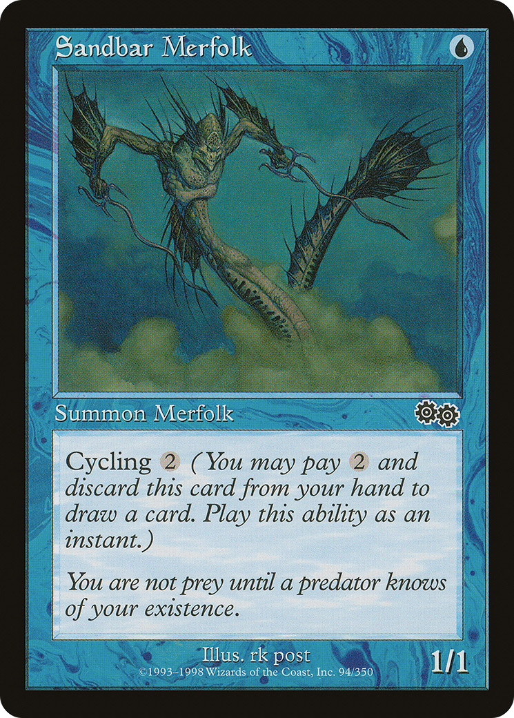 Sandbar Merfolk Card Image