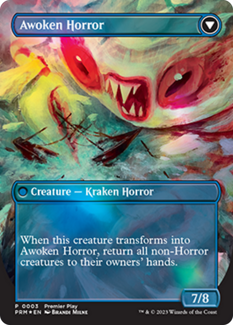 Thing in the Ice // Awoken Horror Card Image