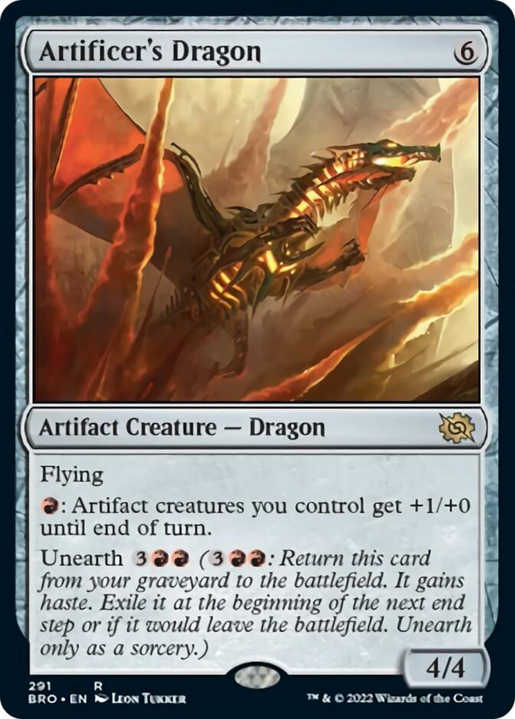 Artificer's Dragon Card Image