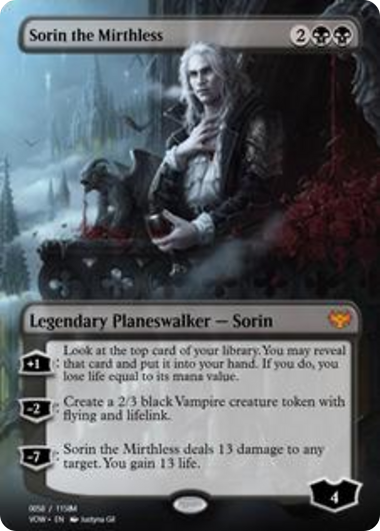 Sorin the Mirthless Card Image