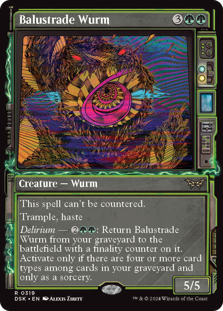 Balustrade Wurm Card Image