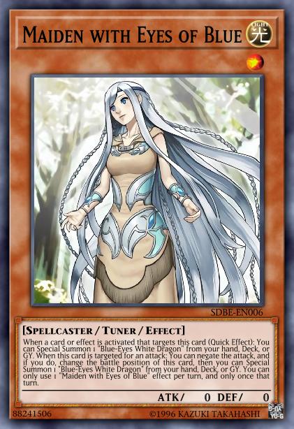 Maiden with Eyes of Blue Card Image