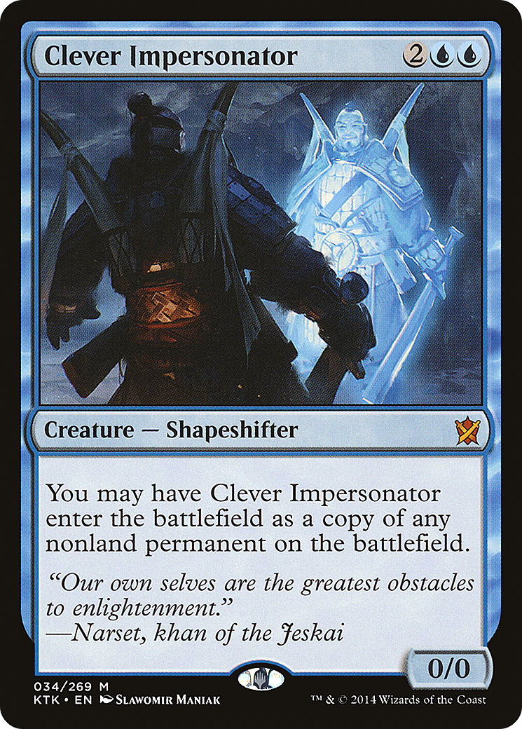 Clever Impersonator Card Image