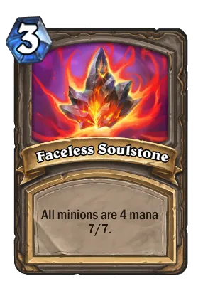 Faceless Soulstone Card Image