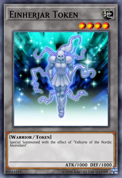 Einherjar Token Card Image