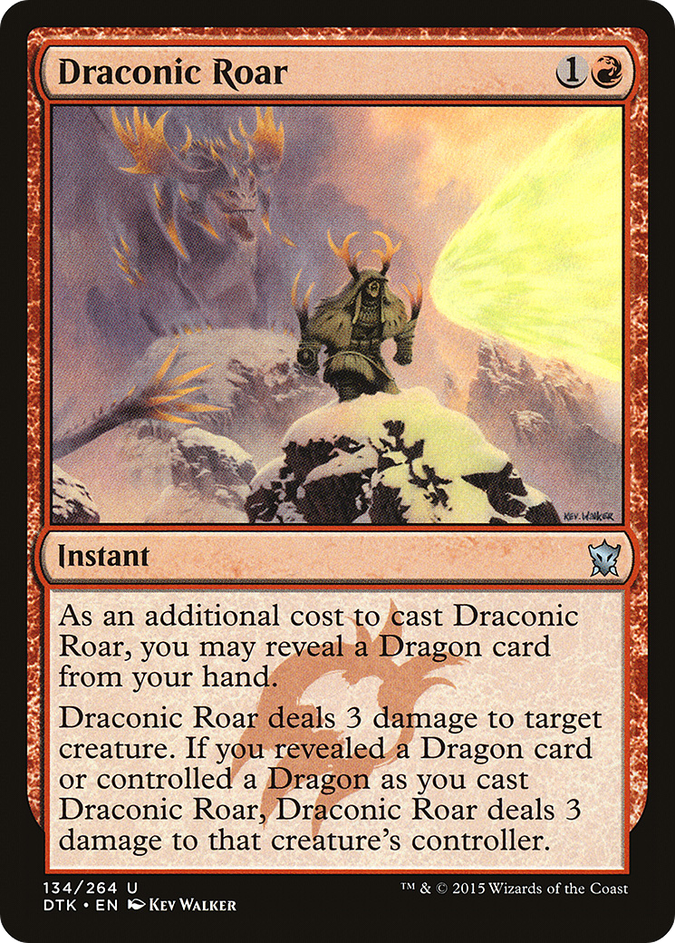 Draconic Roar Card Image