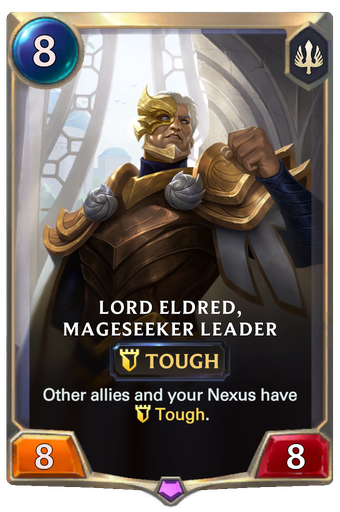 Lord Eldred, Mageseeker Leader Card Image