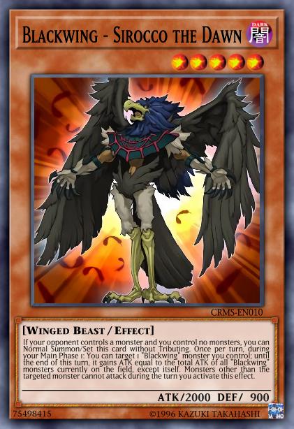 Blackwing - Sirocco the Dawn Card Image