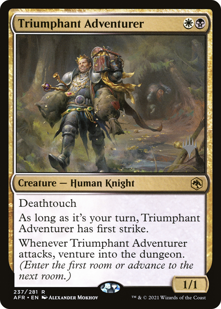 Triumphant Adventurer Card Image