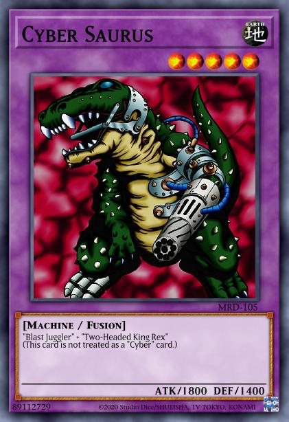 Cyber Saurus Card Image