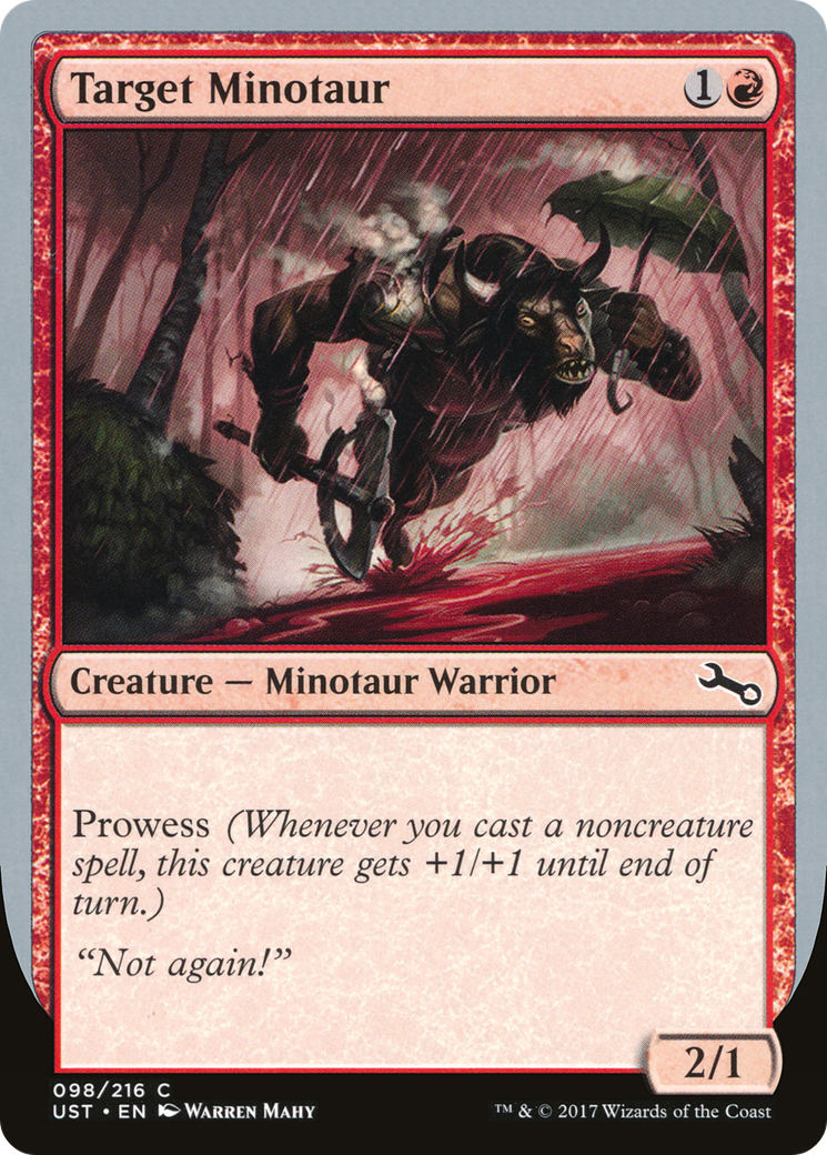 Target Minotaur Card Image