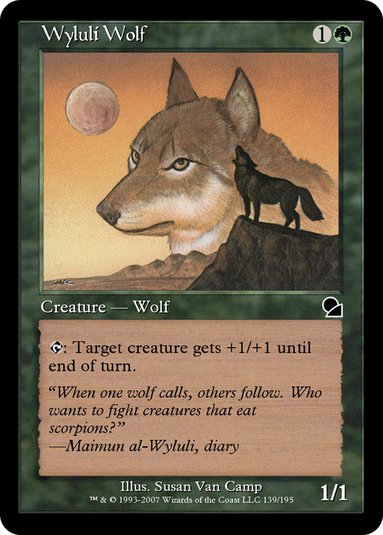 Wyluli Wolf Card Image