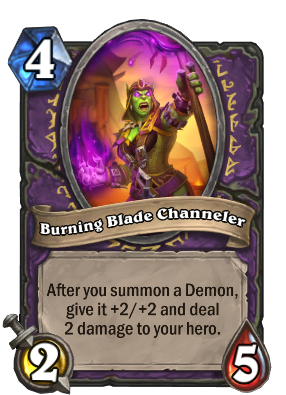 Burning Blade Channeler Card Image