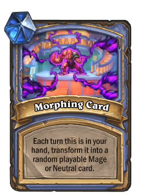 Morphing Card Card Image