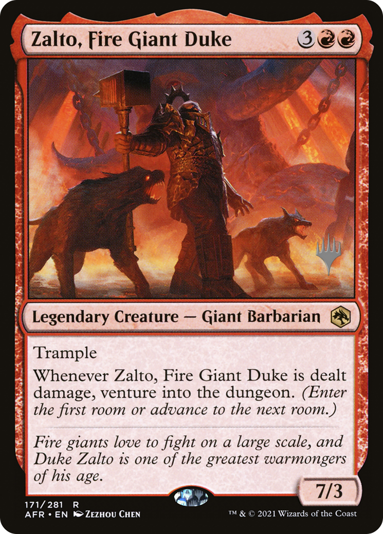 Zalto, Fire Giant Duke Card Image