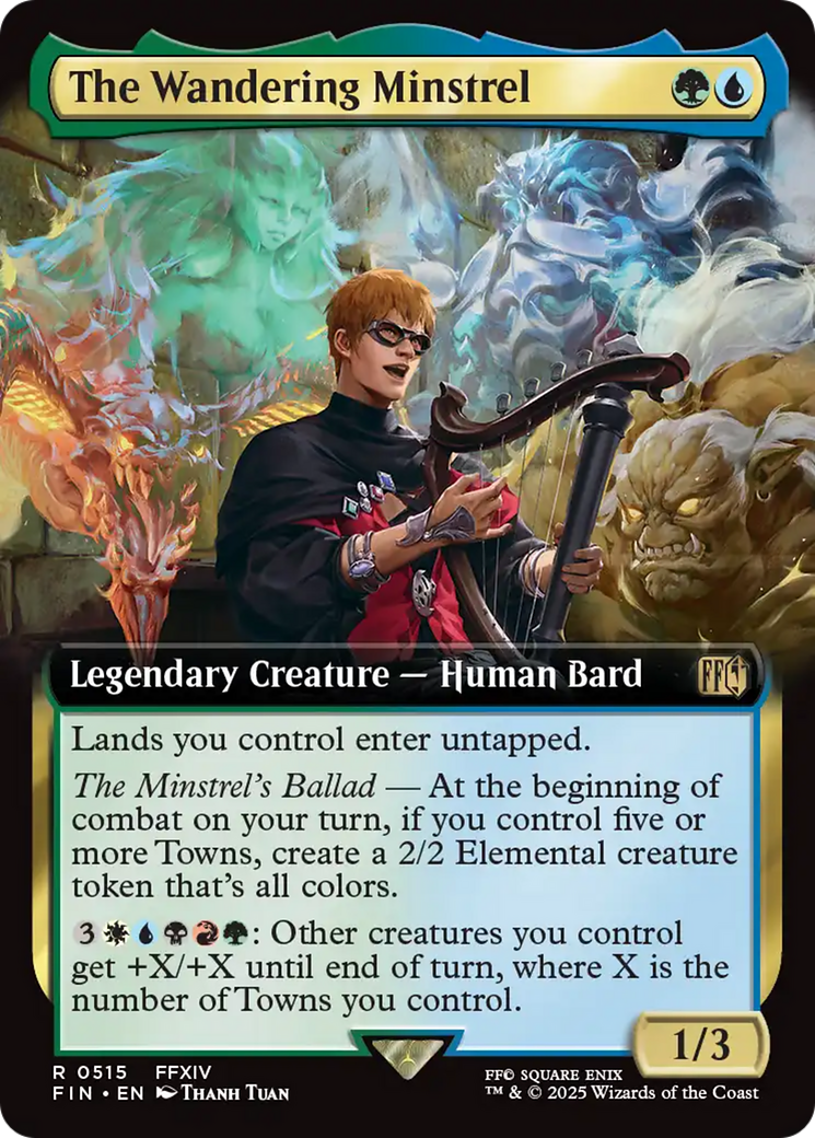 The Wandering Minstrel Card Image