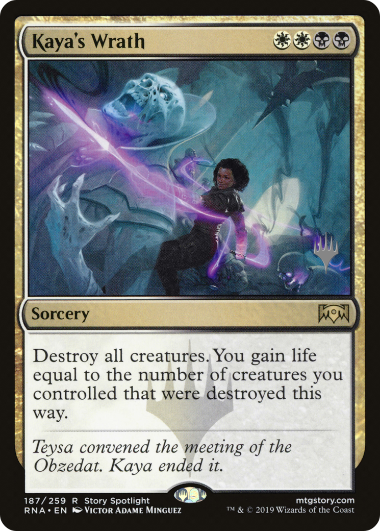 Kaya's Wrath Card Image