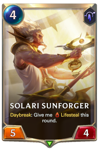 Solari Sunforger Card Image