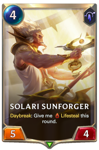 Solari Sunforger Card Image