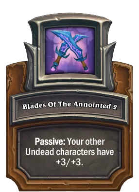 Blades Of The Annointed 2 Card Image